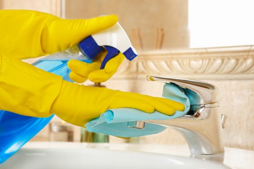 Floor cleaning process for a flat or house in SE27